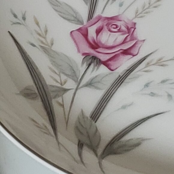 WIndsor Rose Salad Plate by Fine China of Japan - 1950's Dinnerware - Picture 1 of 5